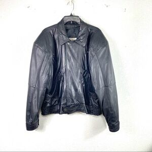 Chia Moto Genuine Leather Jacket SZ XL